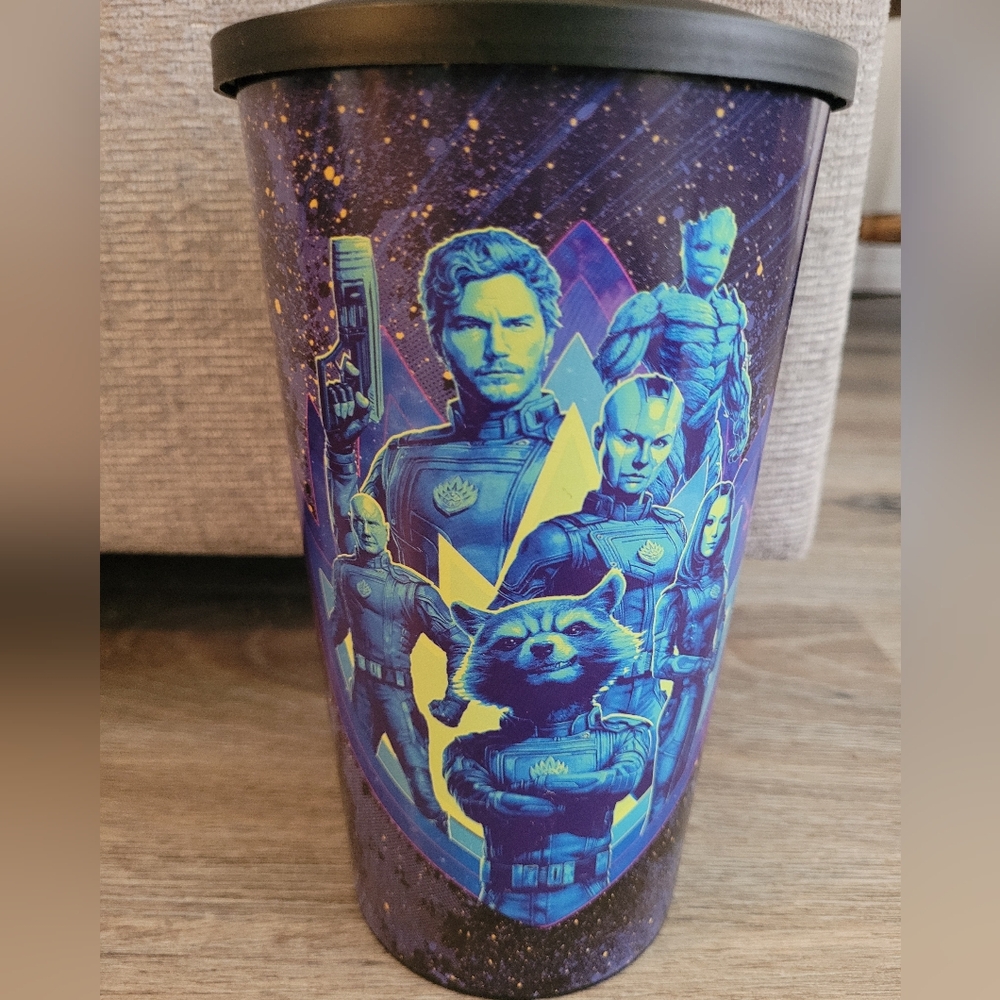 Guardians of the Galaxy Vol. 3 Star-Lord Topper Tumbler with Straw - Picture 2 of 15